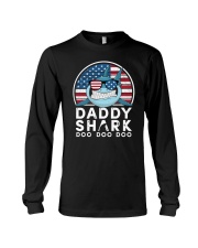 Vintage Usflag shark doo Long Sleeve Tee tile
