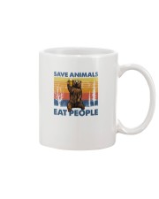 Save animals Eat people Mug tile