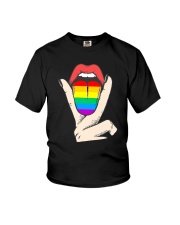 LGBT tongue Youth T-Shirt tile