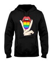 LGBT tongue Hooded Sweatshirt tile