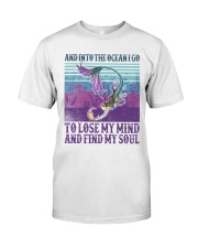 And into the ocean I go To lose my mind Premium Fit Mens Tee tile