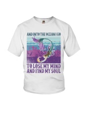 And into the ocean I go To lose my mind Youth T-Shirt tile