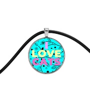 I Love Cats Necklaces Cord Circle Necklace thumbnail