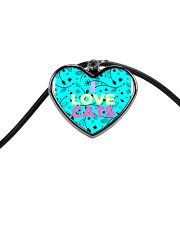 I Love Cats Necklaces Cord Heart Necklace thumbnail