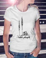 I hate people Ladies T-Shirt lifestyle-women-crewneck-front-7