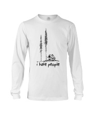 I hate people Long Sleeve Tee thumbnail