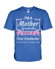 I'm a Great-Grandmother V-Neck T-Shirt tile
