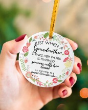 Great-Grandmother Special Circle ornament - single (porcelain) aos-circle-ornament-single-porcelain-lifestyles-09