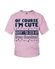 My Great-Grandma Youth T-Shirt front