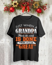 Great-Grandpa Special Classic T-Shirt lifestyle-holiday-crewneck-front-2