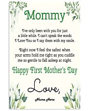 Mommy First Mother's Day Vertical Poster tile