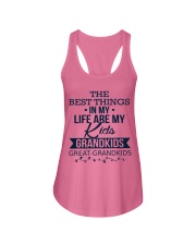 Great-Grandparents Special Ladies Flowy Tank tile