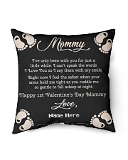 Mommy 1st Valentine's Day Indoor Pillow tile