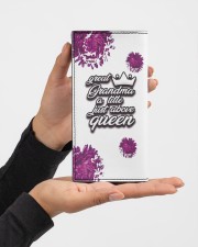 Great-Grandma Just Above Queen Women's Leather Wallet Vertical aos-women-leather-wallet-vertical-lifestyle-front-04