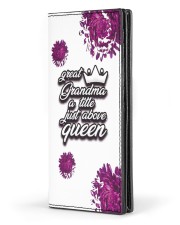 Great-Grandma Just Above Queen Women's Leather Wallet Vertical front