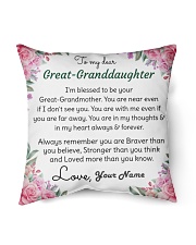 Dear Great-Granddaughter Indoor Pillow tile