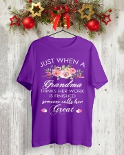 Great-Grandma Special Classic T-Shirt lifestyle-holiday-crewneck-front-2