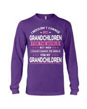 My Grandchildren Long Sleeve Tee front