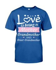LOVE IS BEING 3 in 1 Classic T-Shirt tile