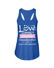 LOVE IS BEING 3 in 1 Ladies Flowy Tank tile