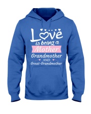 LOVE IS BEING 3 in 1 Hooded Sweatshirt tile