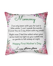 Mommy First Mother's Day Indoor Pillow - 16” x 16” front