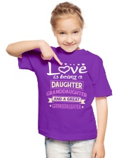 GREAT-GRANDDAUGHTER Youth T-Shirt lifestyle-youth-tshirt-front-2