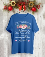 Great-Nana Special Classic T-Shirt lifestyle-holiday-crewneck-front-2