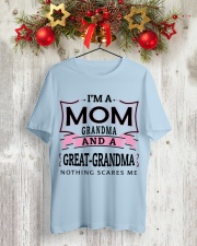 I'M A GREAT-GRANDMA Classic T-Shirt lifestyle-holiday-crewneck-front-2