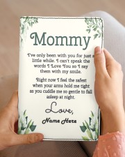 Mommy First Mother's Day Medium - Leather Notebook aos-medium-leather-notebook-lifestyle-front-04
