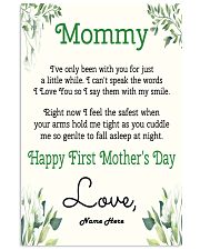 Mommy First Mother's Day Vertical Poster tile