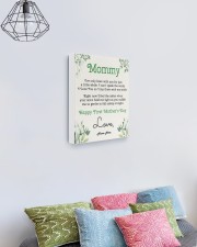 Mommy First Mother's Day 11x14 Gallery Wrapped Canvas Prints aos-canvas-pgw-11x14-lifestyle-front-02