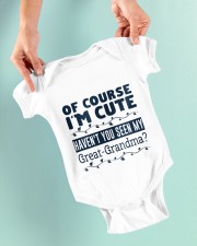 Great-Grandkids Special 2 to 20 Years Age Baby Onesie garment-baby-onesie-lifestyle-front-03