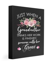 Great-Grandmother Special Canvas 11x14 Gallery Wrapped Canvas Prints front