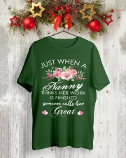Great-Nanny Special Classic T-Shirt lifestyle-holiday-crewneck-front-2