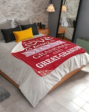 Great-Grandma Special Sherpa Fleece Blanket - 50" x 60" aos-sherpa-fleece-blanket-lifestyle-front-02