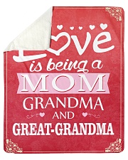 Great-Grandma Special Sherpa Fleece Blanket - 50" x 60" front