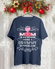 Being a Mom and Grammy Classic T-Shirt lifestyle-holiday-crewneck-front-2