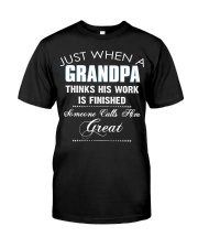 Great-Grandpa Special Classic T-Shirt front