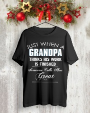 Great-Grandpa Special Classic T-Shirt lifestyle-holiday-crewneck-front-2