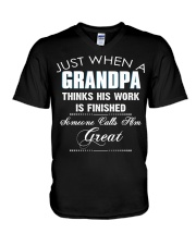 Great-Grandpa Special V-Neck T-Shirt tile