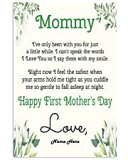 Mommy First Mother's Day 11x17 Poster front