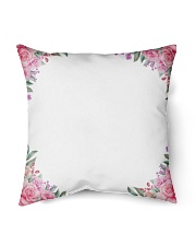 Mommy First Mother's Day Indoor Pillow - 16” x 16” back