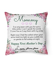 Mommy First Mother's Day Indoor Pillow - 16” x 16” front