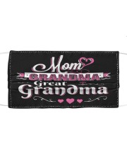 Great-Grandma Mask Cloth face mask front