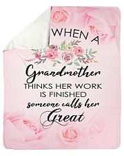 Great-Grandmother Special Sherpa Fleece Blanket - 50" x 60" front