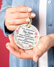 Great-Grandparents Special Circle ornament - single (porcelain) aos-circle-ornament-single-porcelain-lifestyles-01