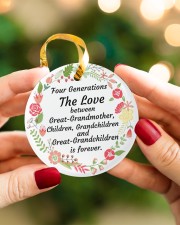 Great-Grandparents Special Circle ornament - single (porcelain) aos-circle-ornament-single-porcelain-lifestyles-08