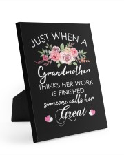 Great-Grandmother Special Canvas Easel-Back Gallery Wrapped Canvas tile