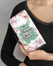 Greatest Blessings Call Me Great-Grandma Women's Clutch Purse Vertical aos-women-clutch-purse-lifestyle-front-04